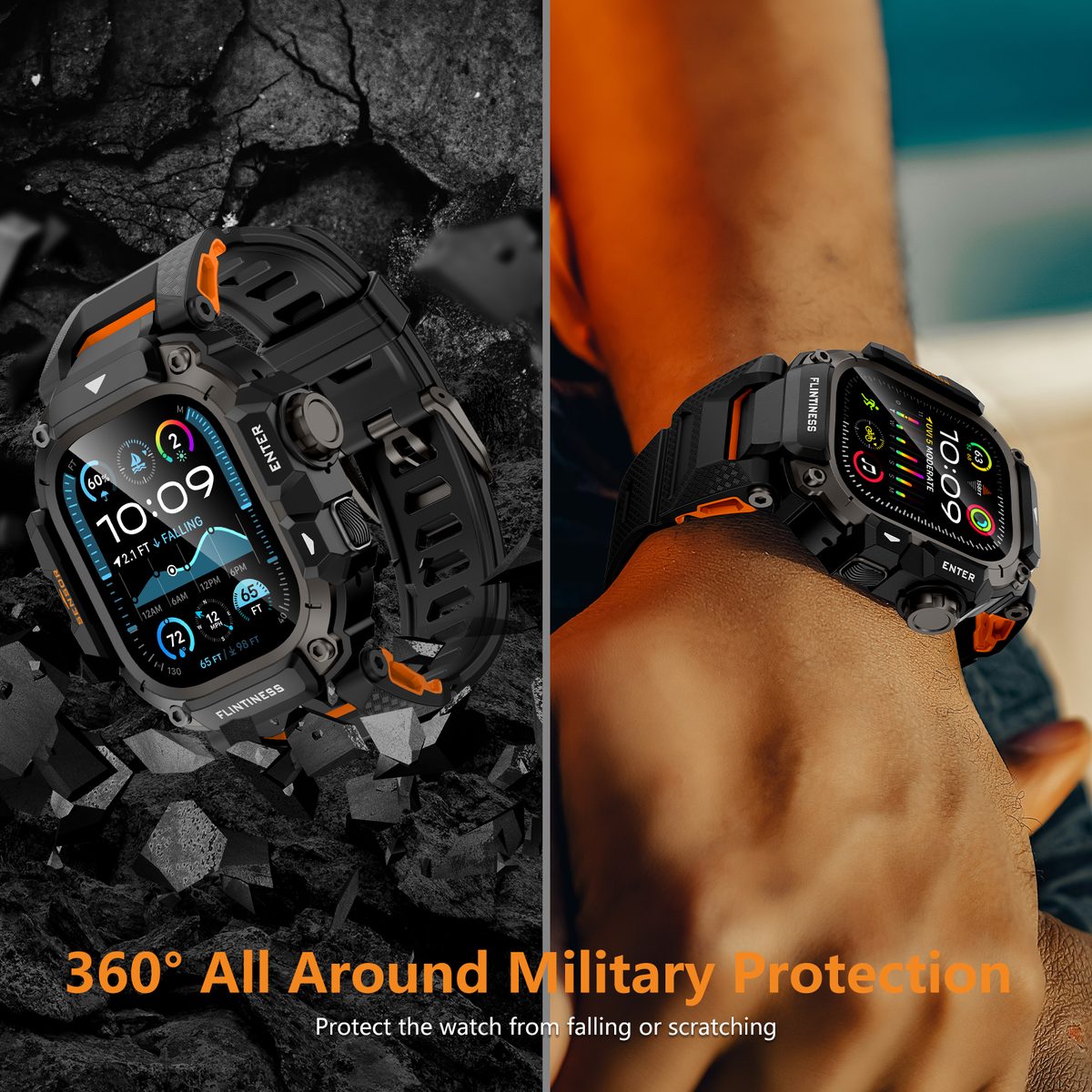 OROBAY 360° all-around military protection