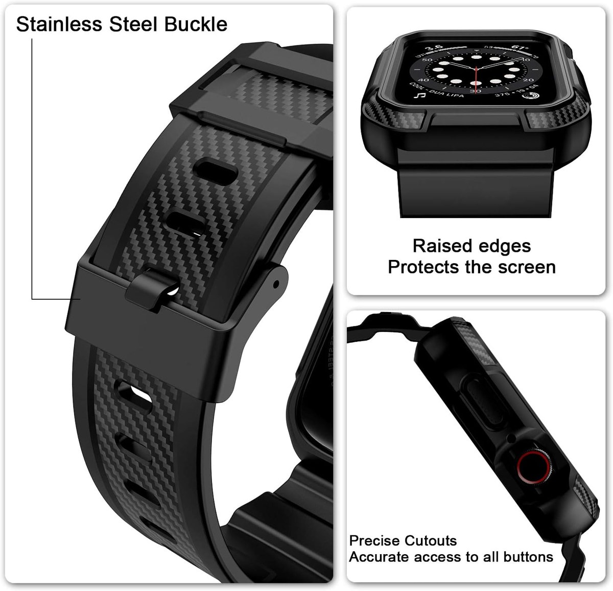OROBAY Band with Case for Apple Watch Series 10 / 11 / 12, 46mm photo 4